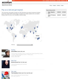 SharePoint Blog site, wiki and mapping functionality
